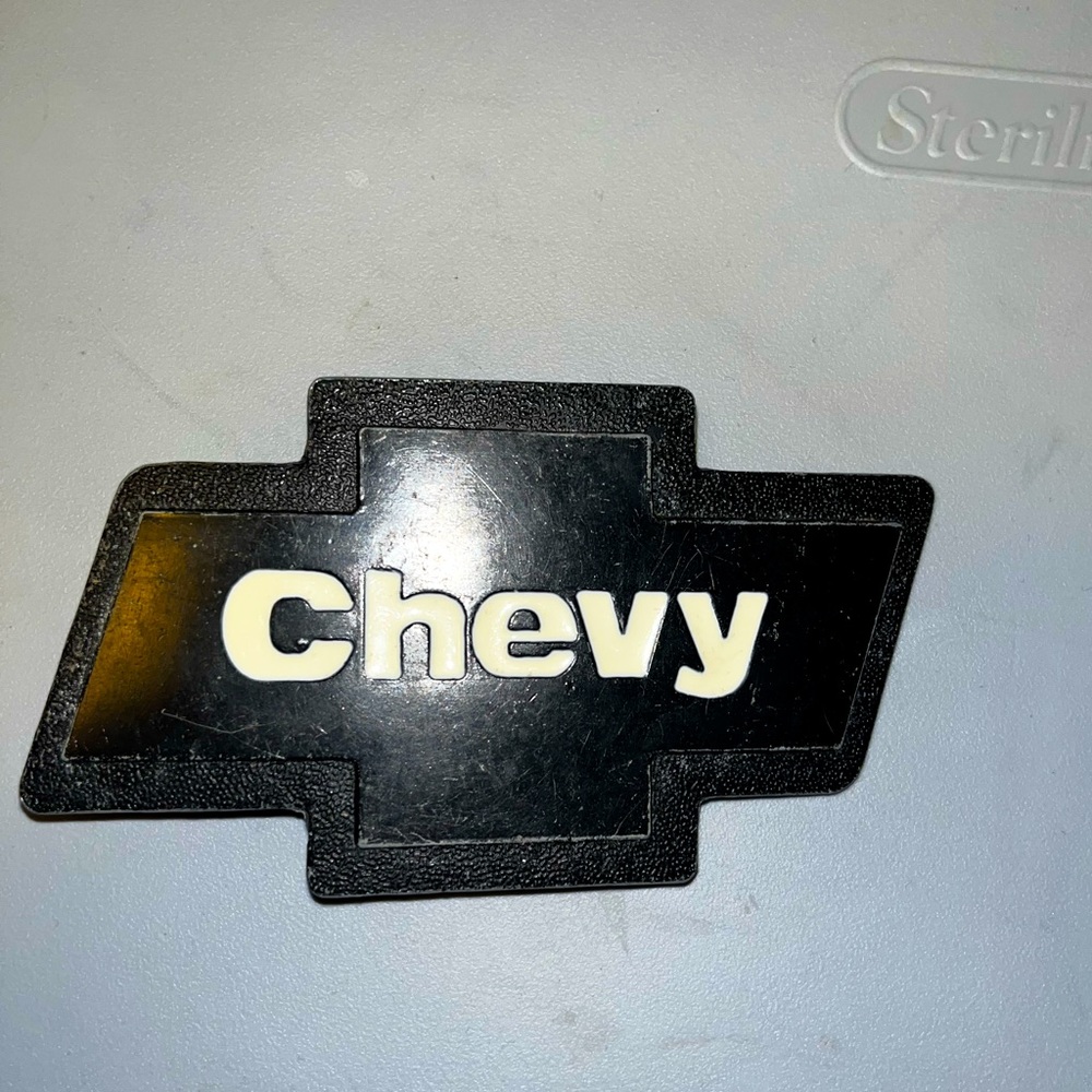 Chevy belt buckle